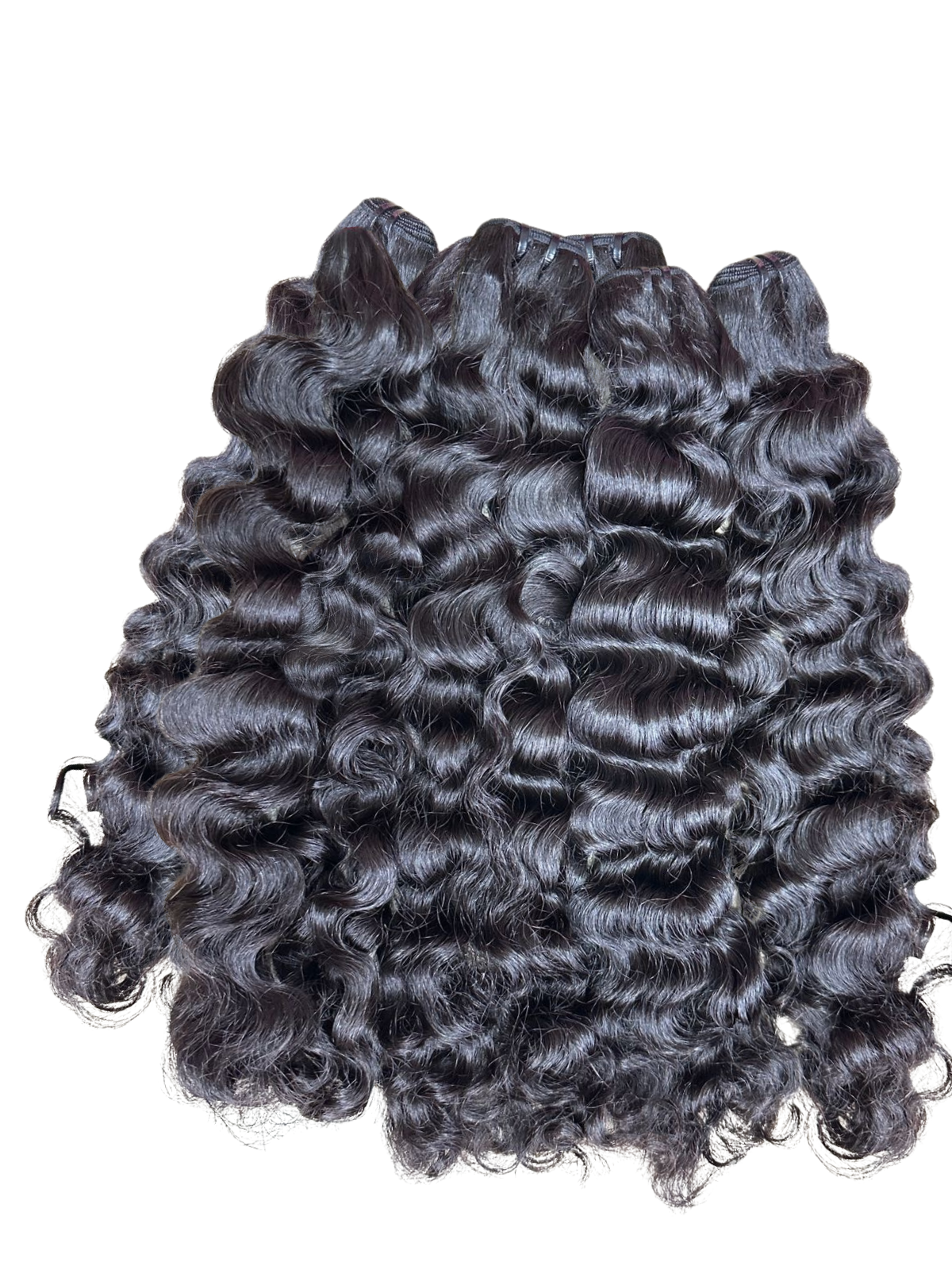 Wavy Curly Weft