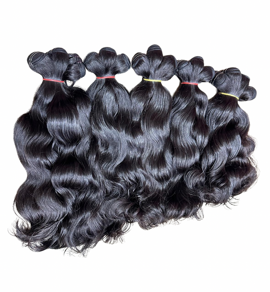 Natural Wavy Weft